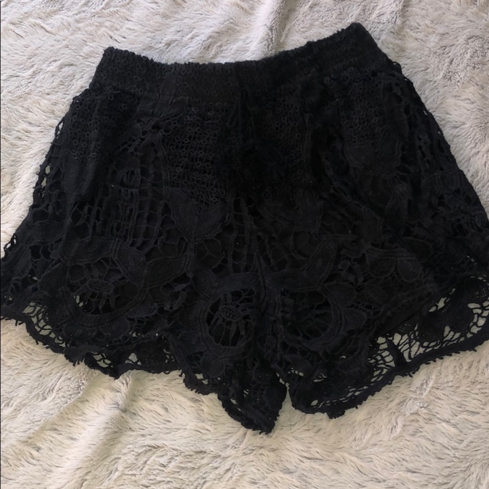 Lace shorts